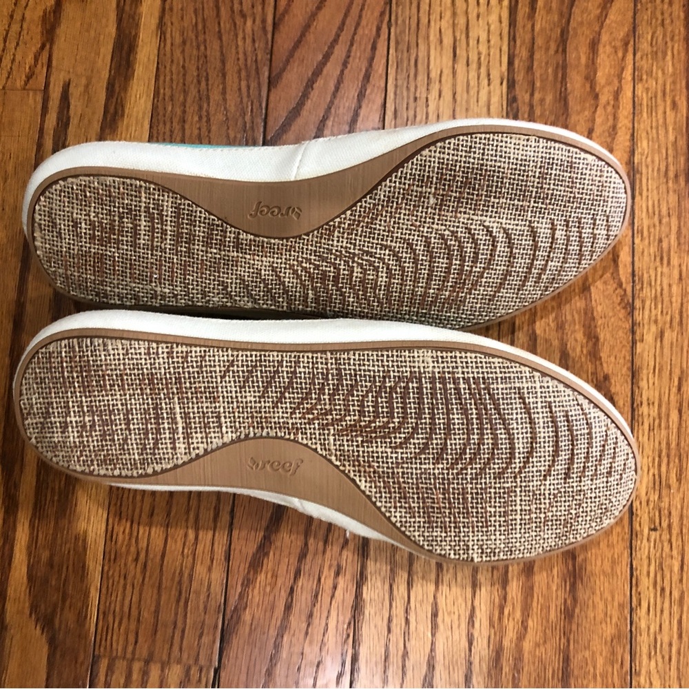 Reef blue shoes-never worn size 8 - Picture 4 of 4